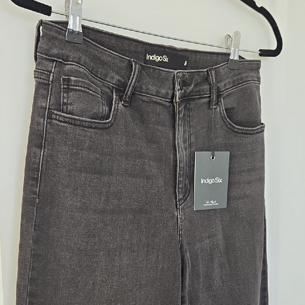 Indigo Six Slim Straight Leg Jeans - Picture 6 of 11